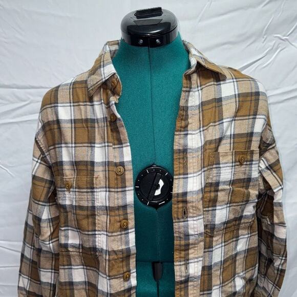 Uniqlo Multicolor Plaid Button-Up Shirt | Sz XXS - Picture 4 of 7